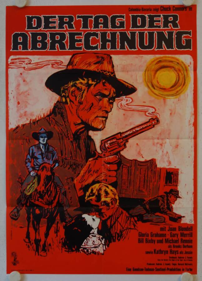 Der Tag der Abrechnung originales deutsches Filmplakat